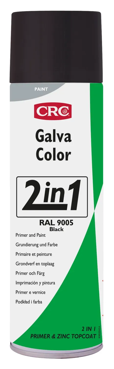 CRC Galvacolor 9005 zinkmaling sort 12x500 ml