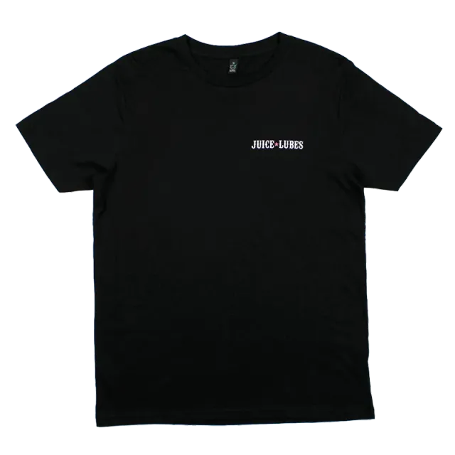 Juice Lubes Logo Tee t-shirt sort klassisk fit