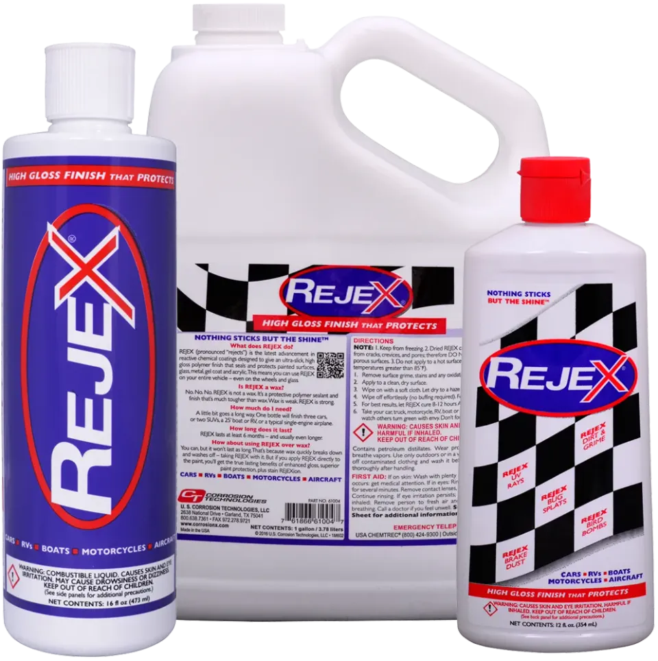 CorrosionX RejeX polymer coating lakforsegler beskyttende