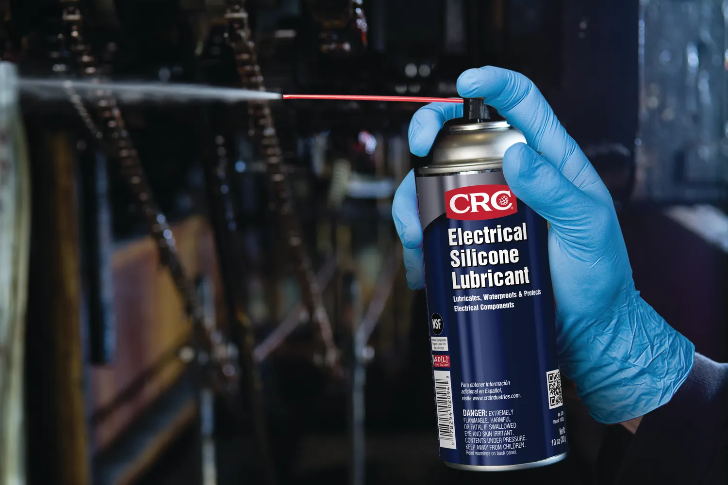 CRC Electrical Silicone smøremiddel 10 oz el-safe