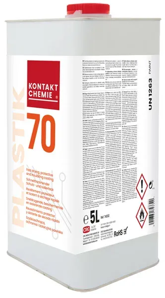 CRC Plastik 70 beskyttelseslak 2x5 L klar