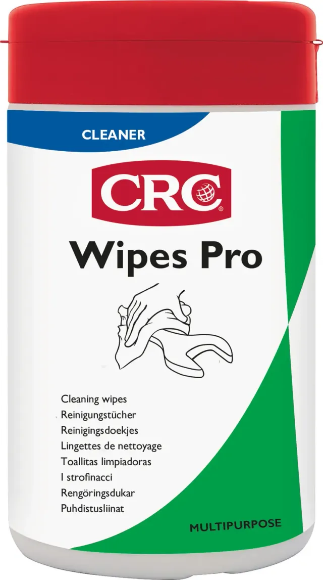 CRC Wipes Pro renseservietter 12x50 stk grov rens