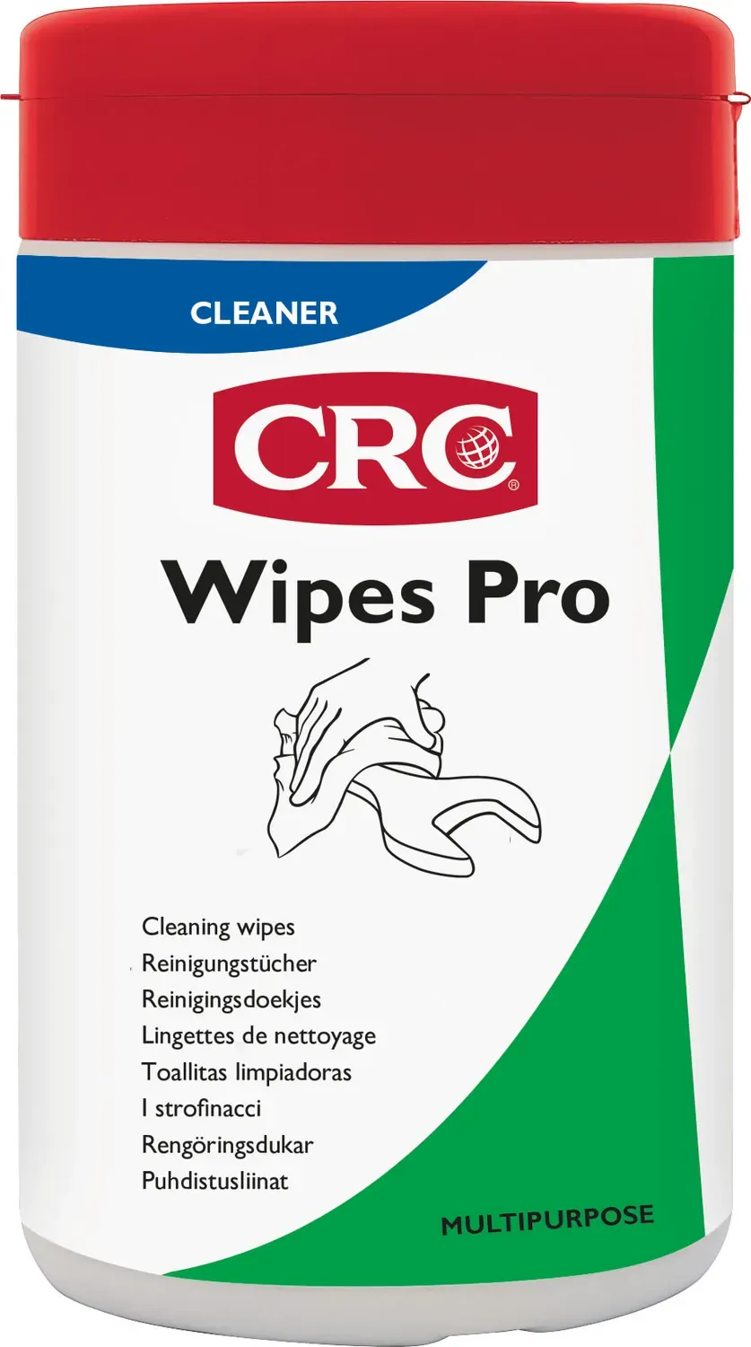 CRC Wipes Pro renseservietter 12x50 stk grov rens