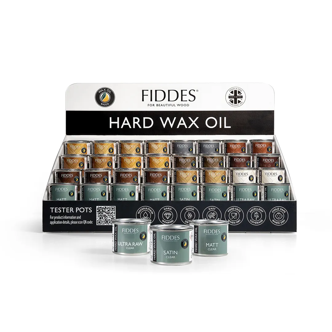 Fiddes Hard Wax Oil hårdvoksolie satin slidstærk