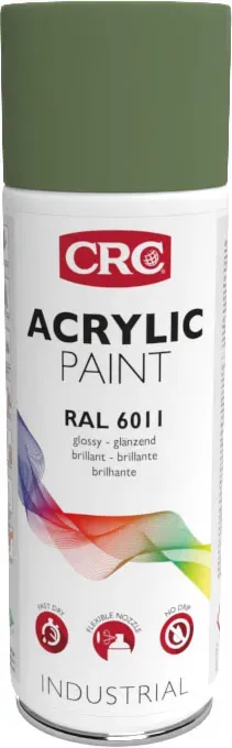 CRC Acrylic Paint 6011 resedagrøn spray 6x400ml