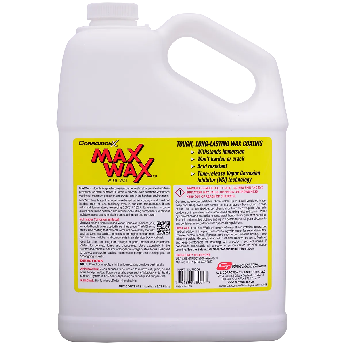 CorrosionX MaxWax rustvoks 32 oz voksfilm