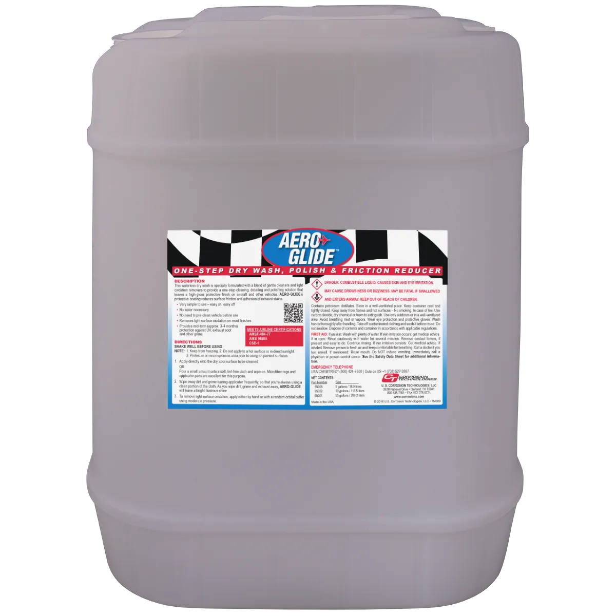 CorrosionX Aero-Glide polish uden vand 16 oz UV-beskyttelse