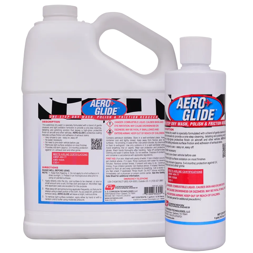 CorrosionX Aero-Glide polish uden vand 16 oz UV-beskyttelse