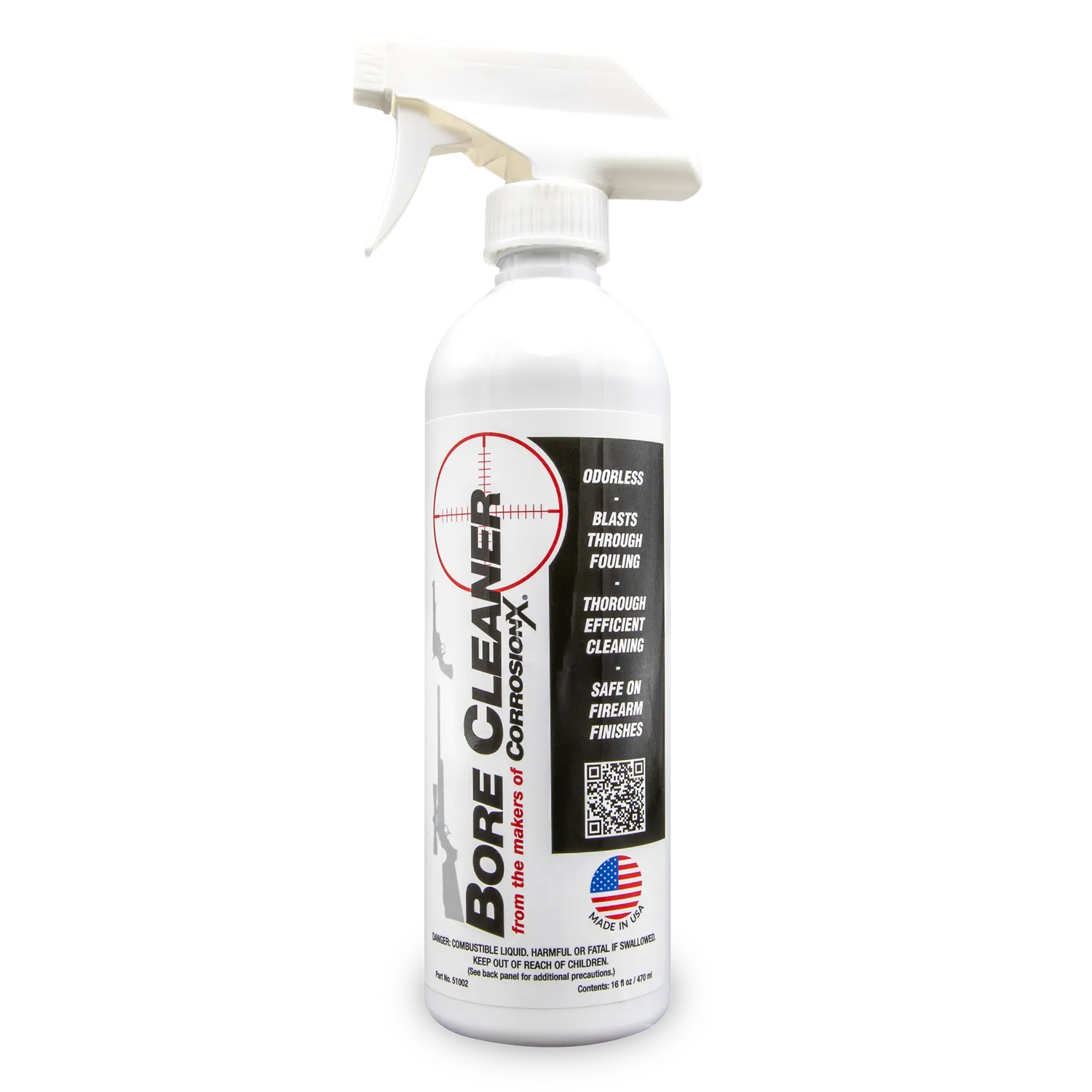CorrosionX Bore Cleaner våbenrens 1 fl oz lugtfri