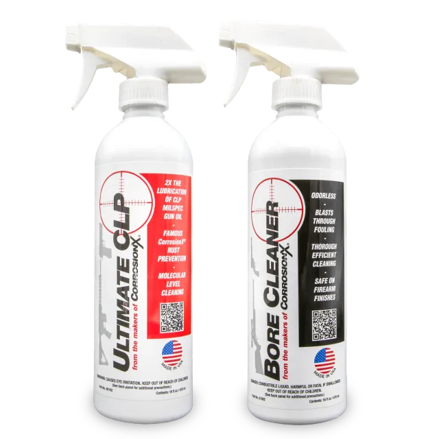 CorrosionX Gun Care våbenplejesæt 2x16 oz CLP olie