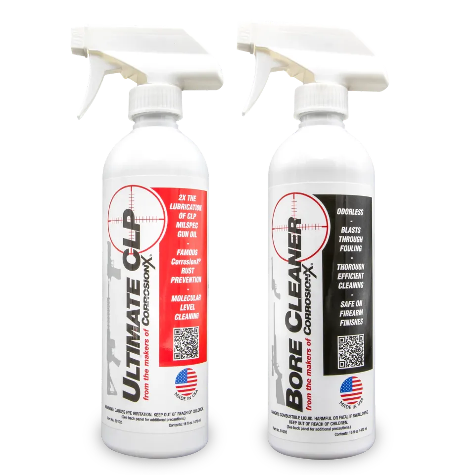 CorrosionX Gun Care våbenplejesæt 2x16 oz CLP olie