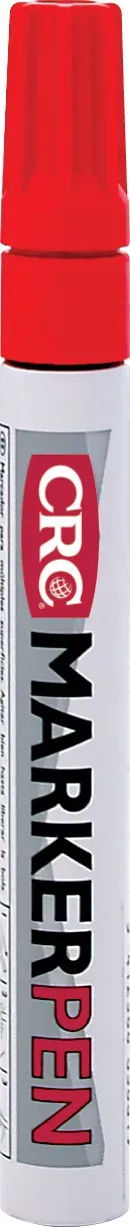 CRC Marker Pen markeringspen 12 stk rød