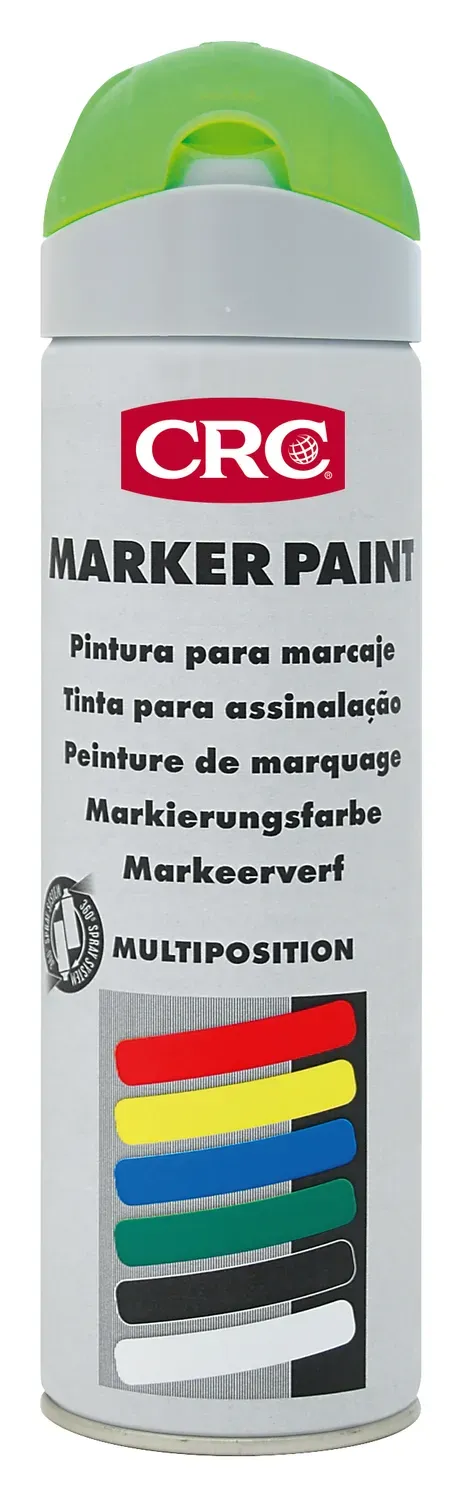 CRC Marker Paint markeringsspray 12x500 ml fluogrøn