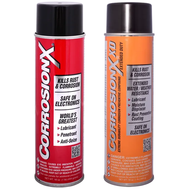 CorrosionX Rustproofing Kit rustsæt 2x16 oz til bil