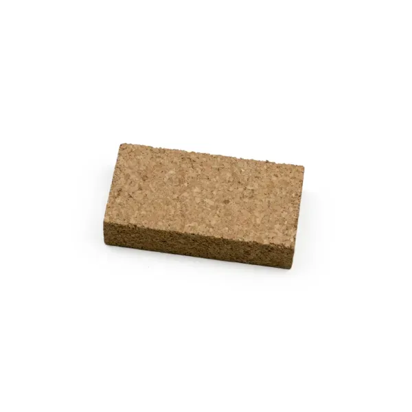 Färgriket kork slibeklods 35x60x120 mm til træ
