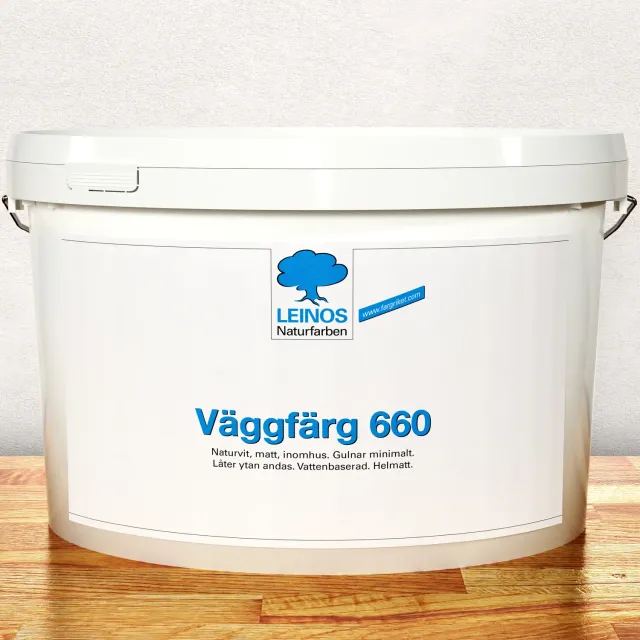 Färgriket Väggfärg 660 vægmaling naturhvid helmatt
