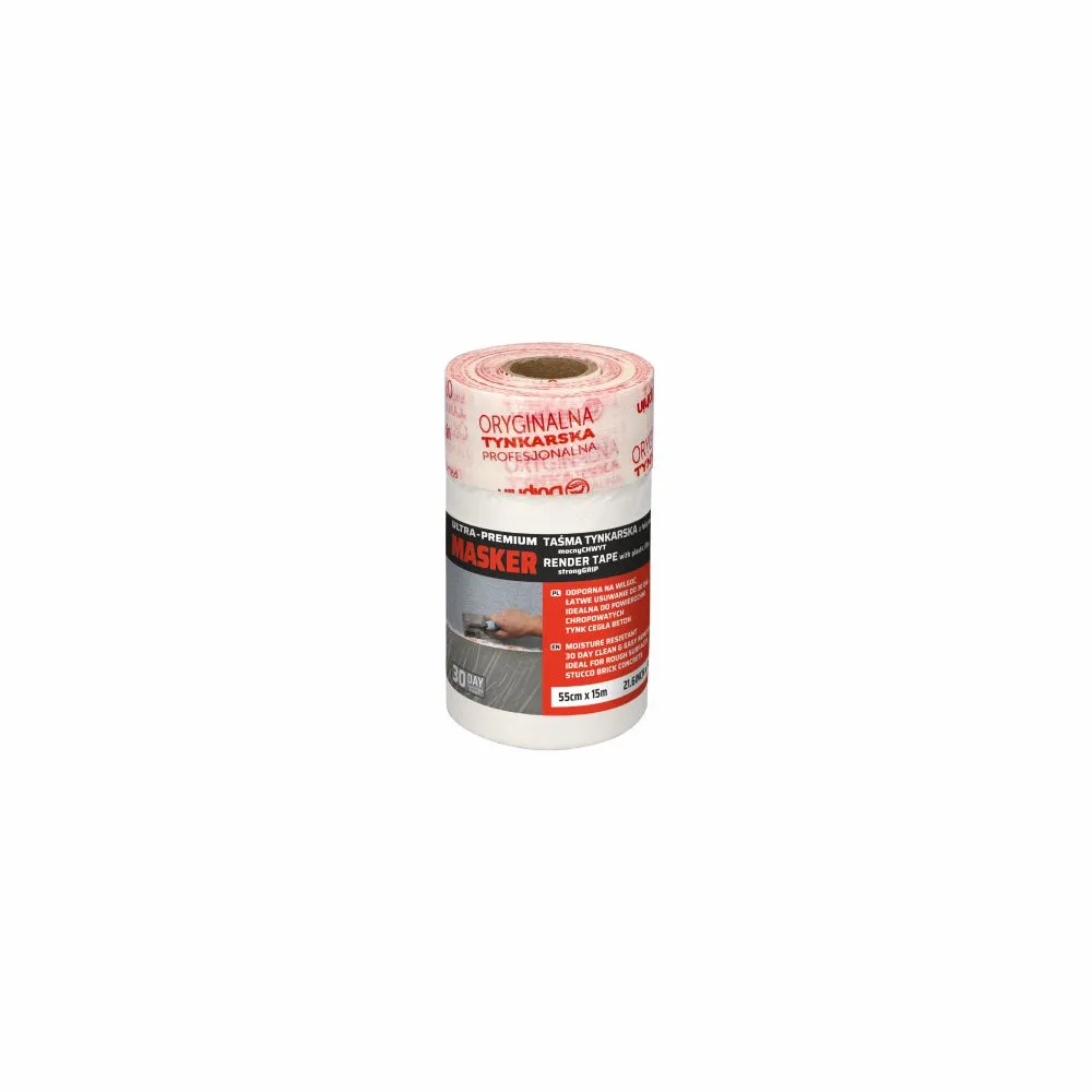 Blue Dolphin Masker 30 dage malertape med folie udendørs