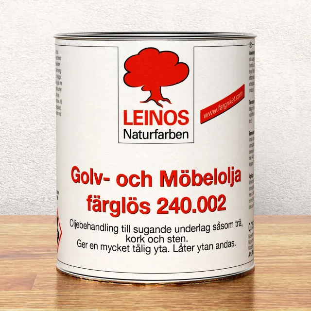 Färgriket Gulv- og Møbelolie 240 træolie farveløs vandafvisende