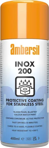 CRC AMB Inox 200 spray 12x400 ml rustfri varmebestandig