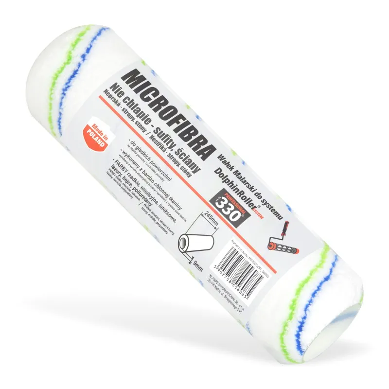 Blue Dolphin Microfibra malerrulle 25 cm glat