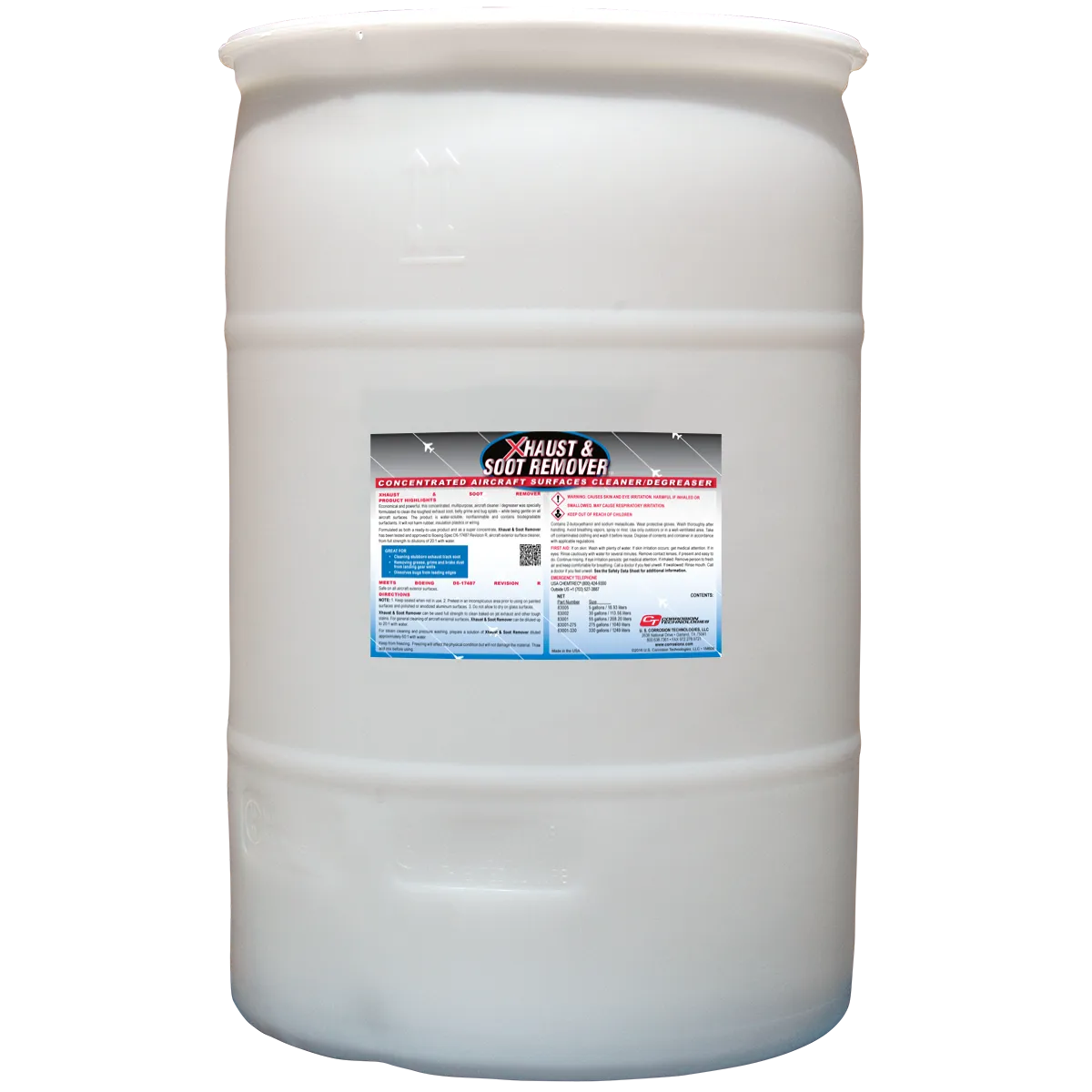 CorrosionX Xhaust & Soot Remover affedter 1 gallon koncentrat