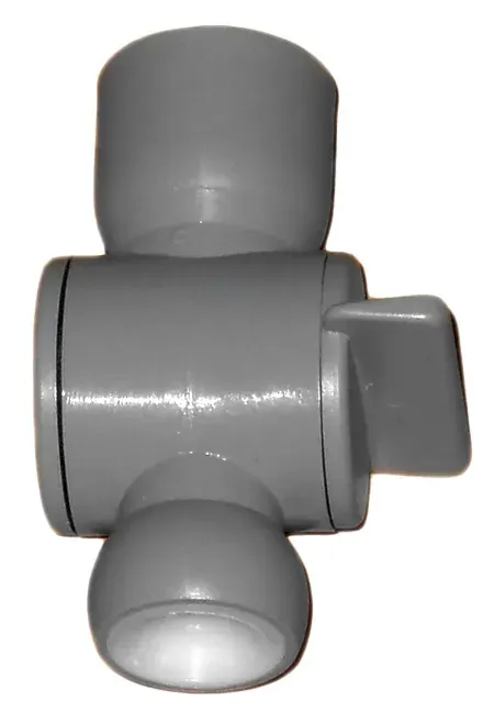 CRC Valve Female 1/2" In-line NPT ventil grå