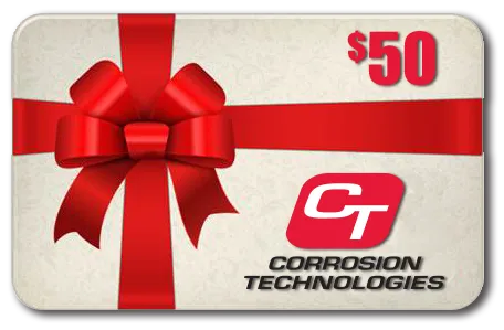 CorrosionX gavekort $25 til rustbeskyttelse digitalt