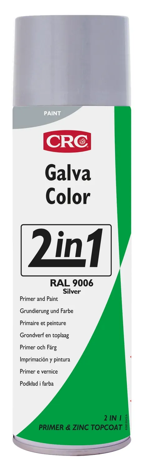 CRC Galvacolor 9006 spraymaling 12x500ml sølv