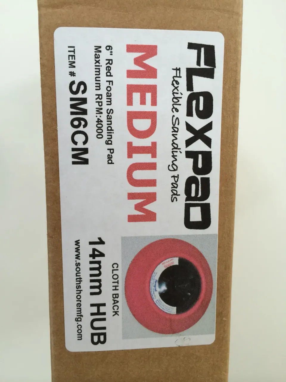 FlexPad PowerPad sliberondel 150 mm velcro medium