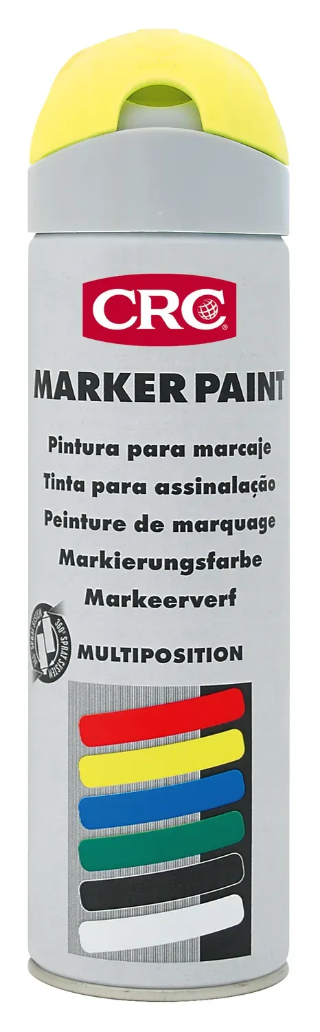 CRC Marker markeringsmaling 12x500 ml fluorgul