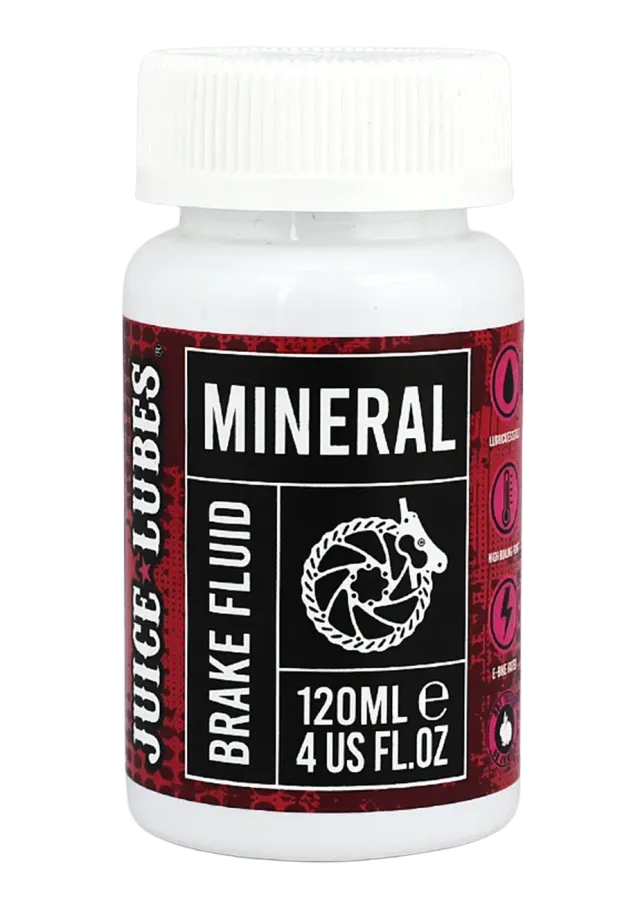 Juice Lubes Mineral Oil bremseolie 120 ml til cykelbremser