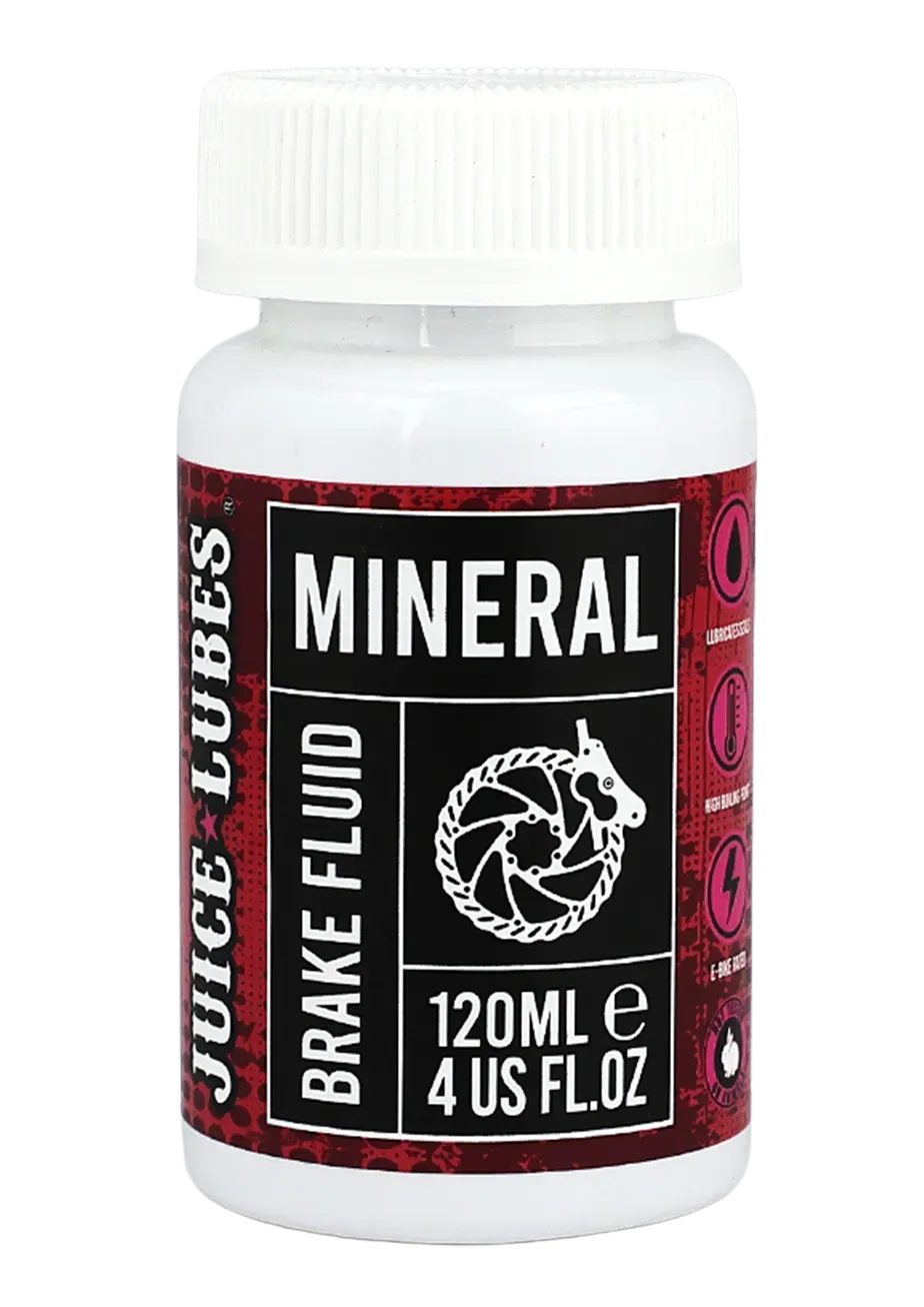 Juice Lubes Mineral Oil bremseolie 120 ml til cykelbremser