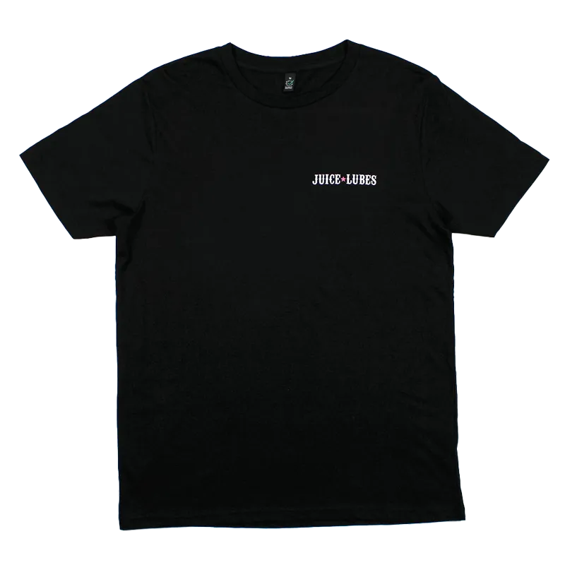 Juice Lubes Logo Tee t-shirt sort klassisk fit