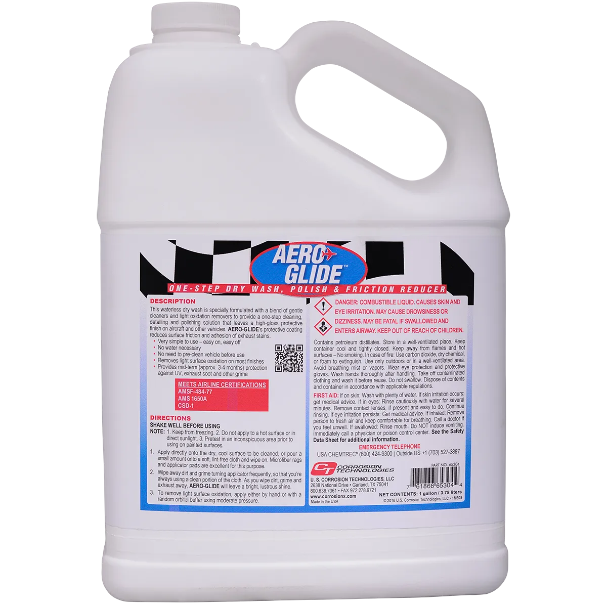 CorrosionX Aero-Glide polish uden vand 16 oz UV-beskyttelse