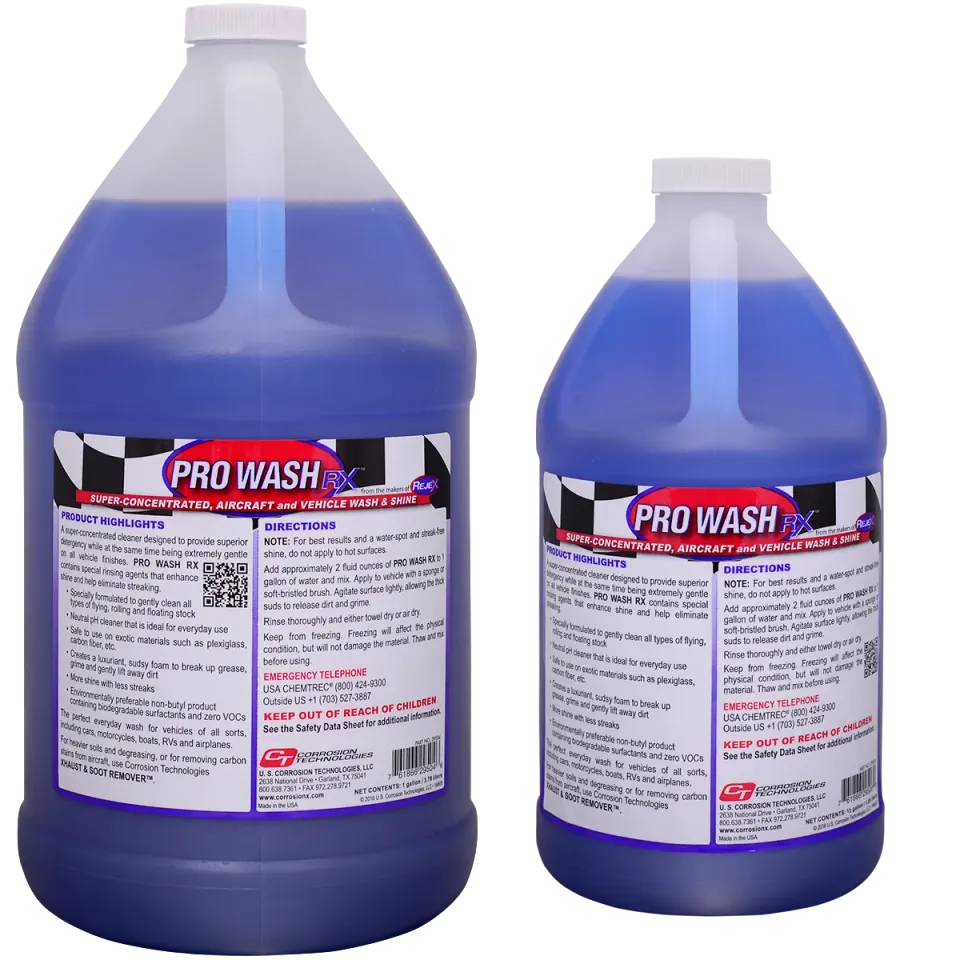 CorrosionX Pro Wash RX bilshampoo 1/2 gallon pH-neutral