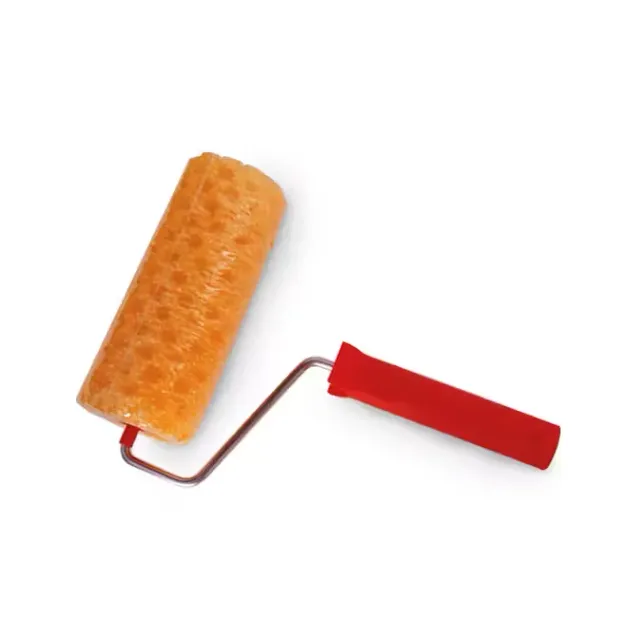 Färgriket Bränd strukturrulle 180 mm komplet