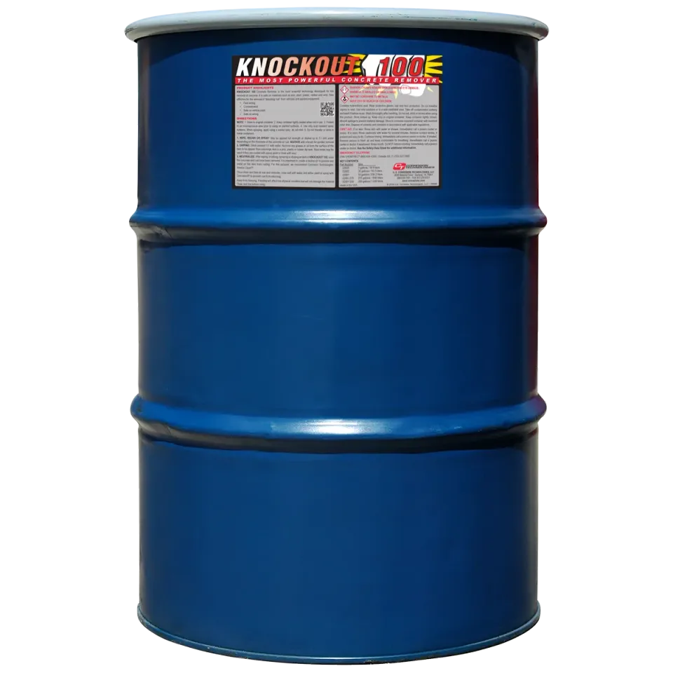 CorrosionX Knockout 100 betonfjerner 30 gallon stærk