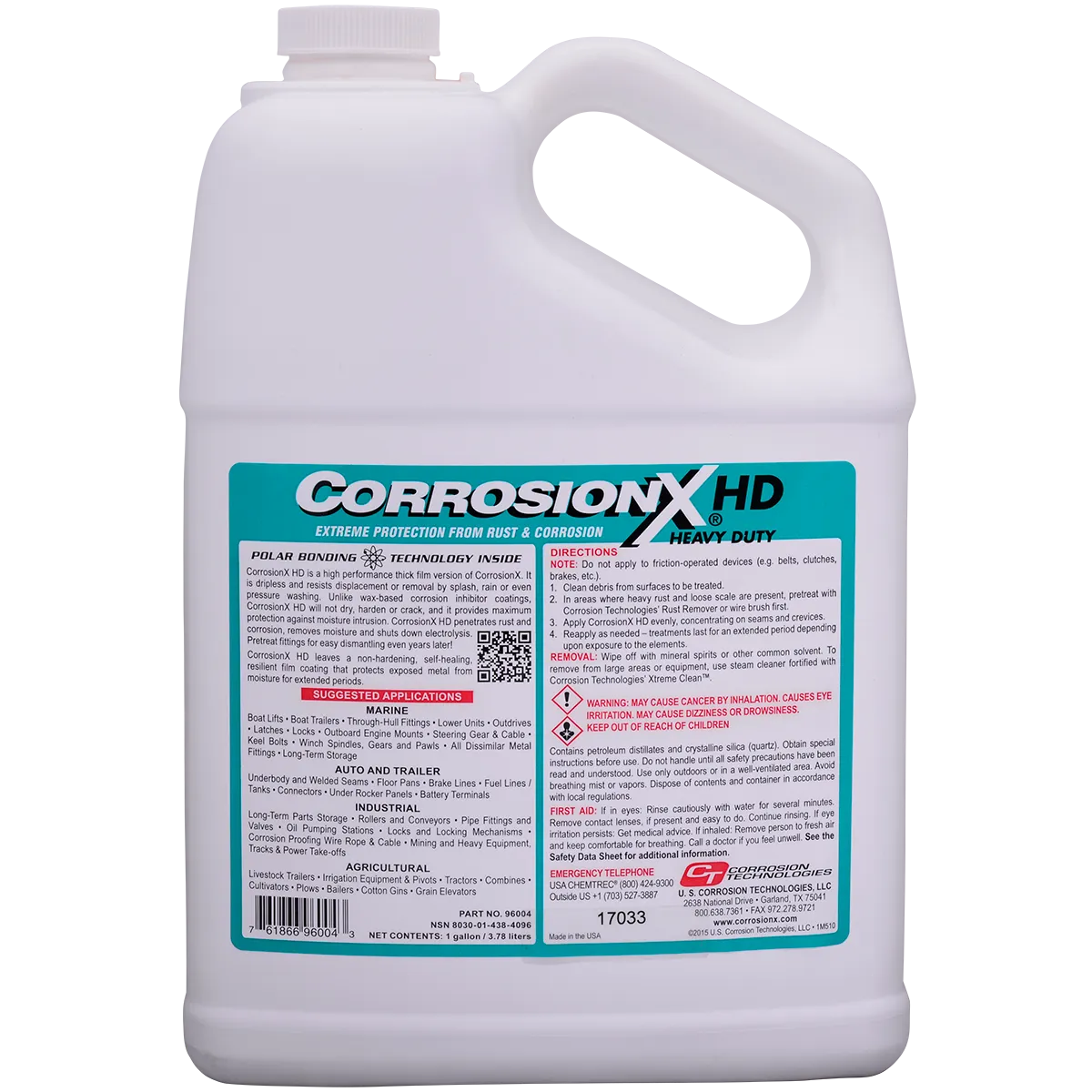 CorrosionX Heavy Duty rustbeskyttelse 12 oz sej film