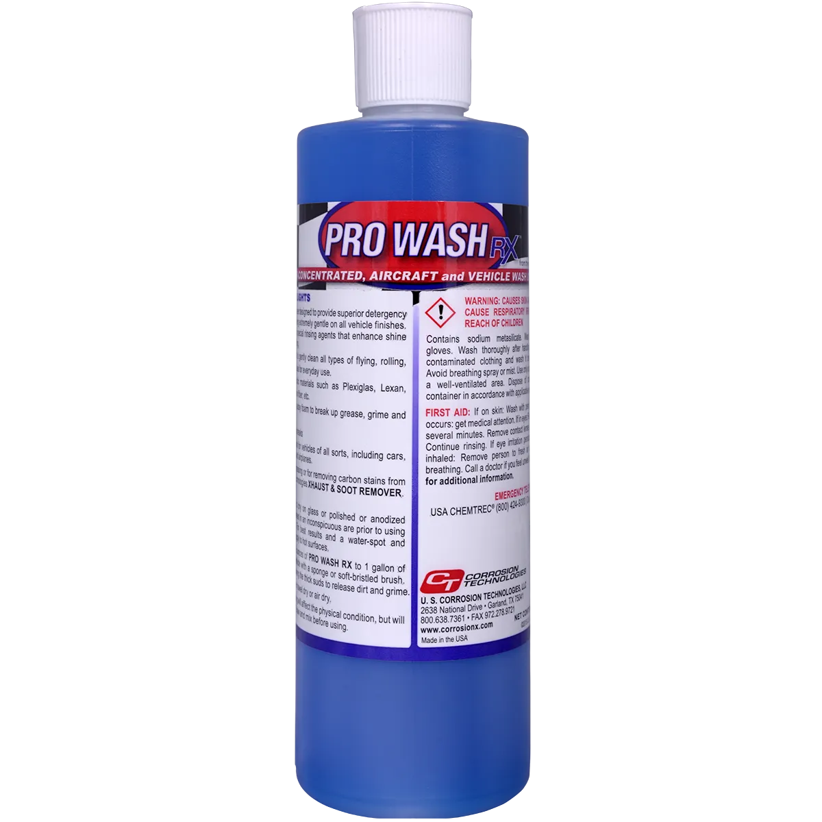 CorrosionX Pro Wash RX bilshampoo 1/2 gallon pH-neutral