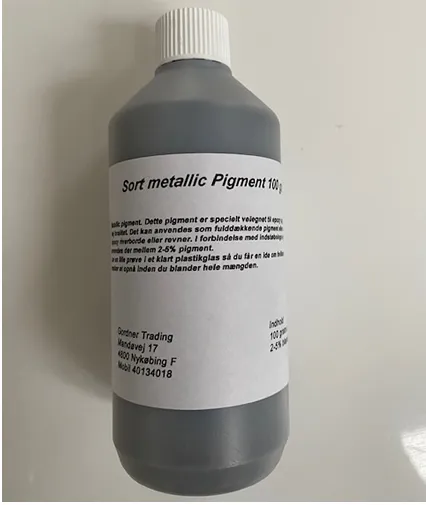 gordner.dk Rubin rød metallic pigment til epoxy