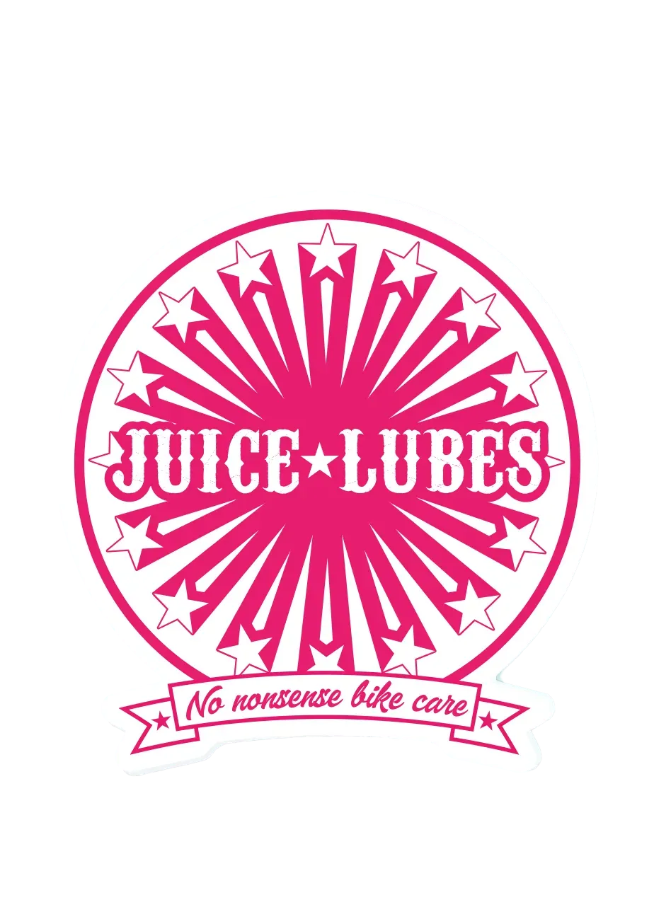 Juice Lubes Logo Sticker rundt klistermærke vinyl