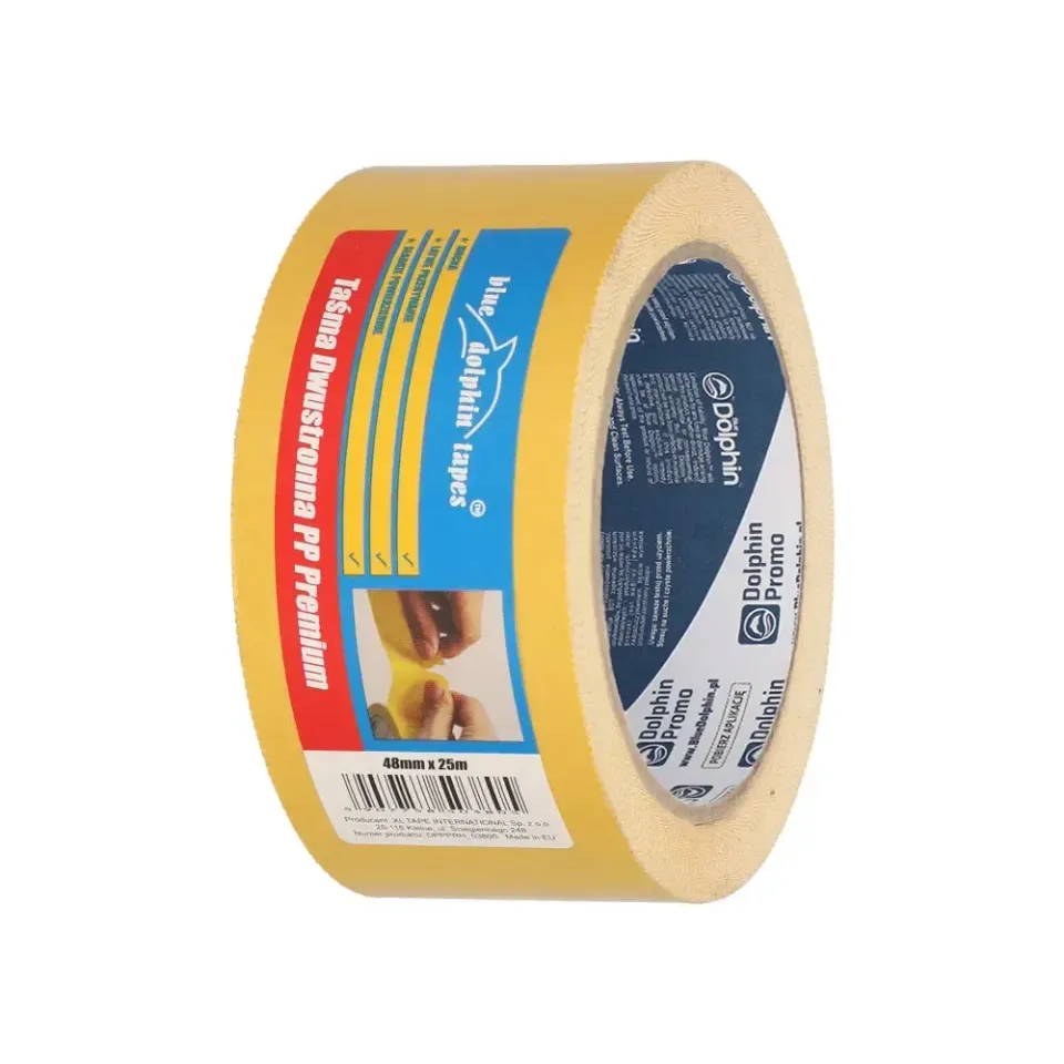 Blue Dolphin PP Premium dobbeltklæbende tape stærk