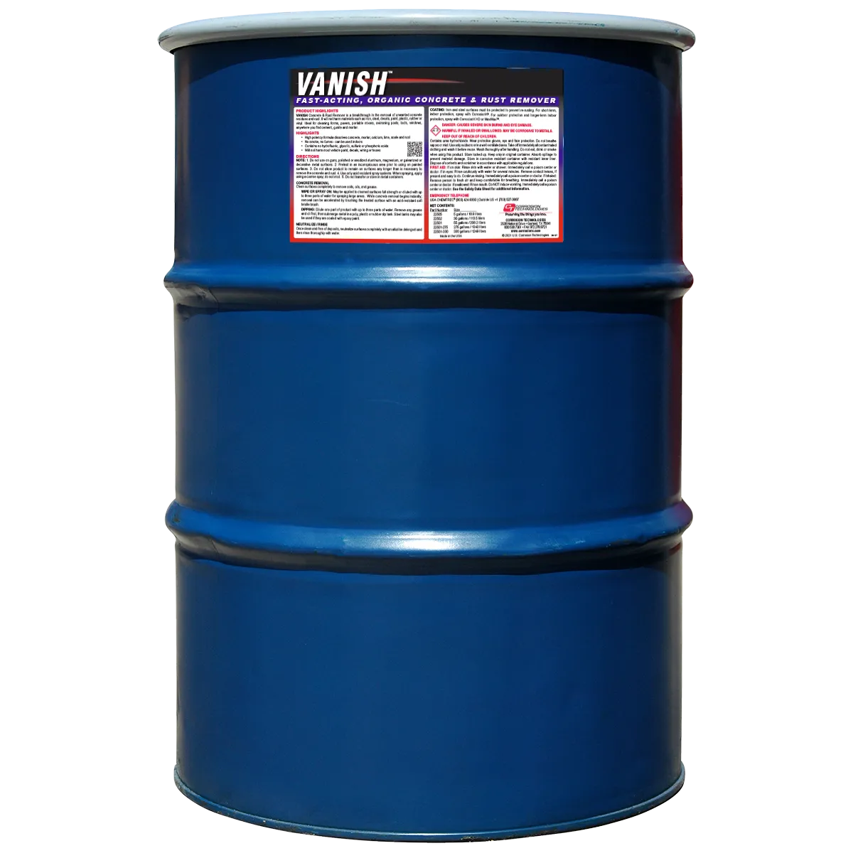 CorrosionX Vanish betonfjerner 1 gallon syrefri