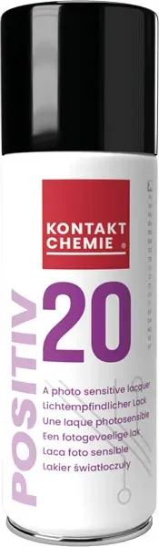 CRC Positiv 20 fotolak spray 12x200ml printplader