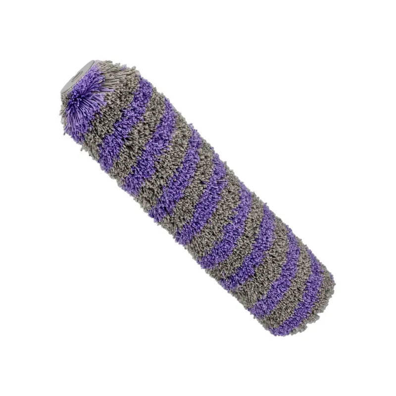 Blue Dolphin Silver Microfiber Twist malerrulle med propper