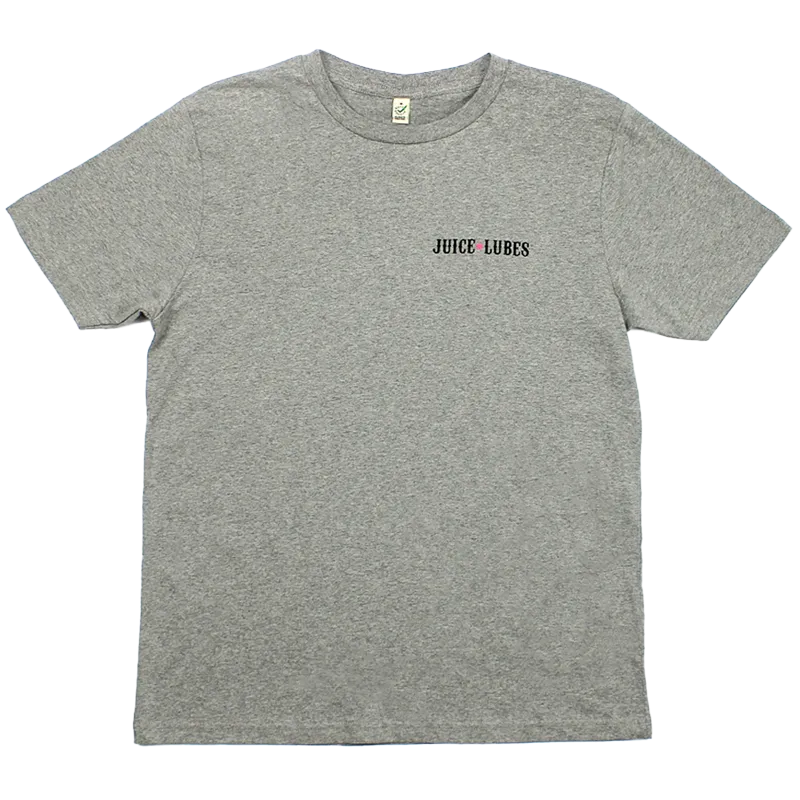 Juice Lubes Logo Tee grå t-shirt M klassisk fit