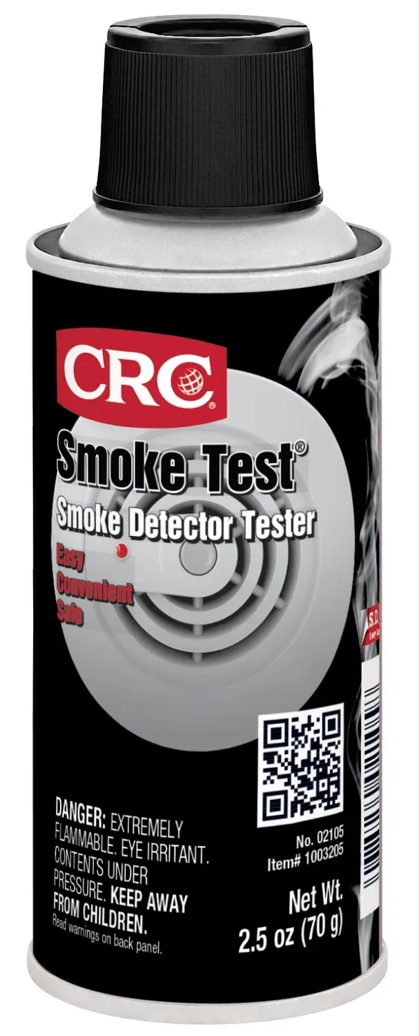 CRC Smoke Test røgdetektortester spray 2,5 oz funktionstest