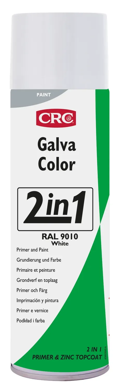CRC Galvacolor 9010 zinkmaling hvid 12x500ml C3