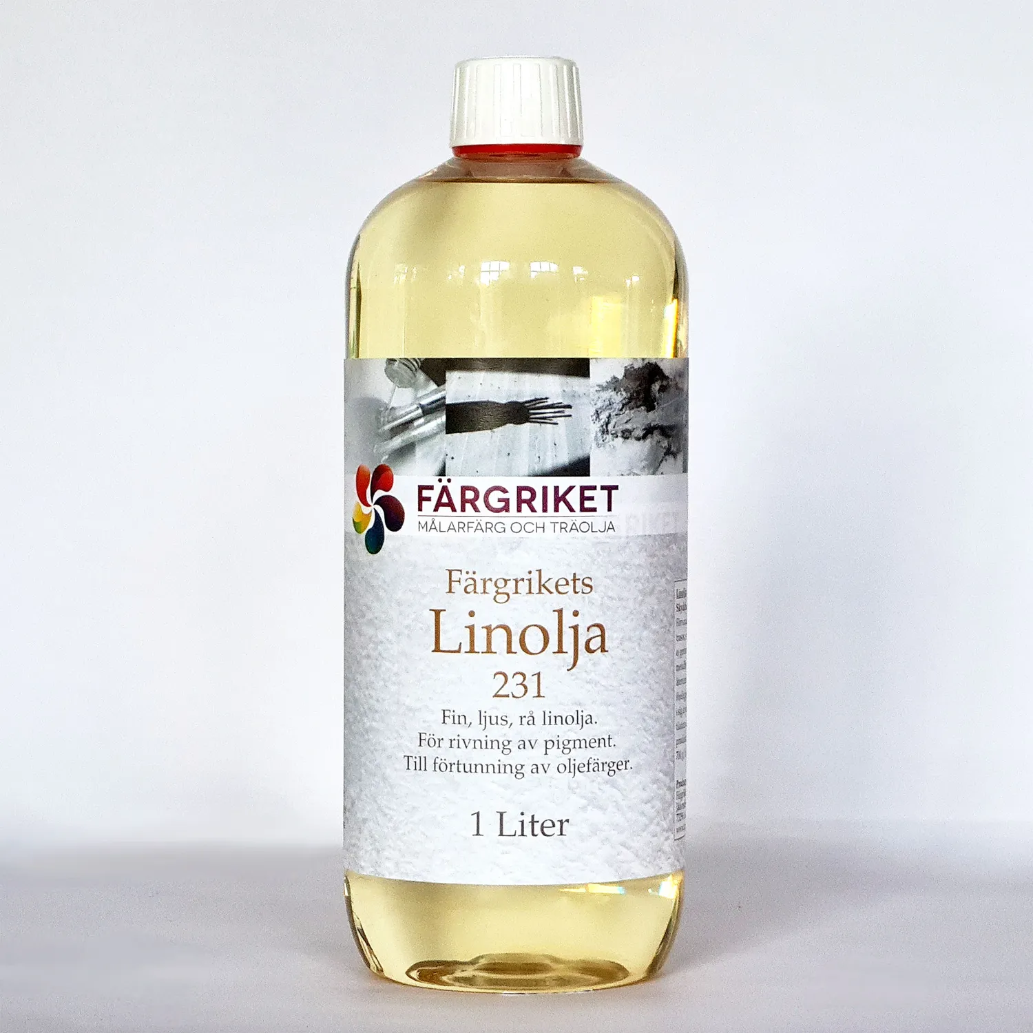 Färgriket Linolja 231 linolie ekstra fin renset