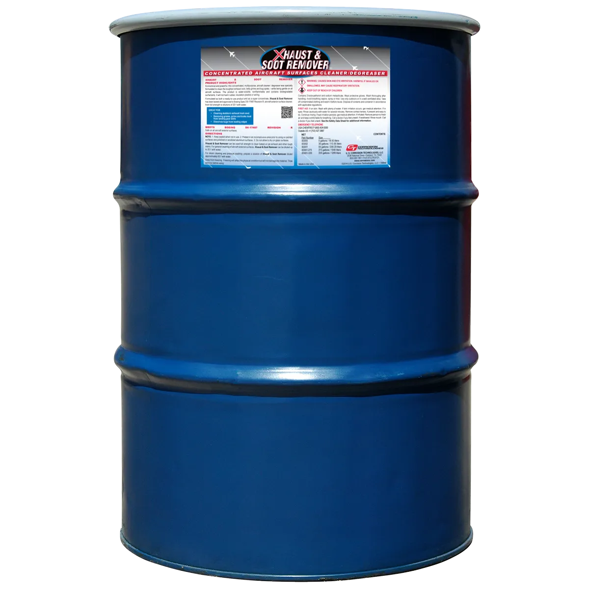 CorrosionX Xhaust & Soot Remover affedter 1 gallon koncentrat
